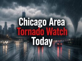 Severe Storms Threaten Chicagoland Today as Tornado Watch Covers Chicago Area Chicago Area Tornado Watch Today