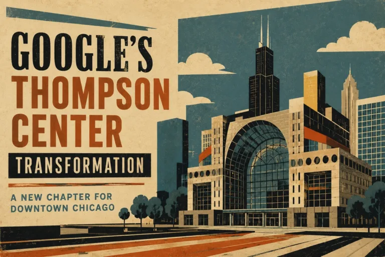 Google’s Thompson Center Transformation Could Help Shape the Future of Downtown Chicago