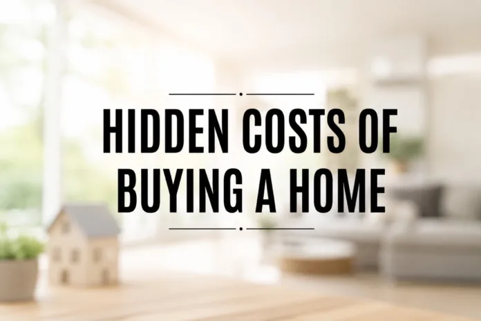 Hidden Costs of Buying a Home