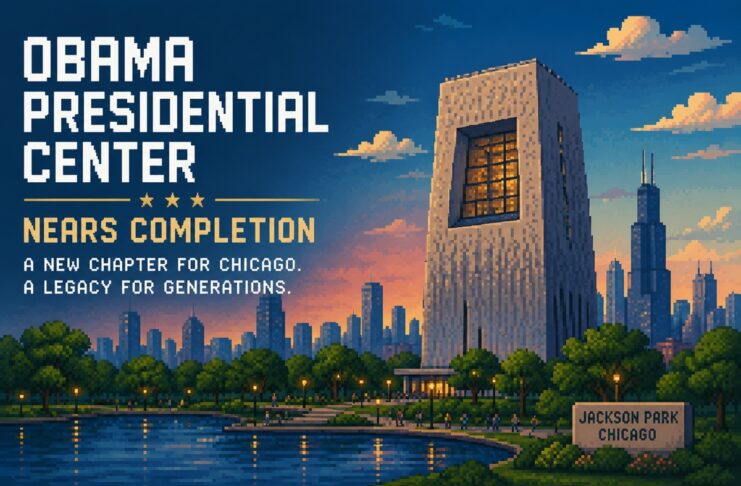 Obama Presidential Center Nears Completion as Chicago Prepares for a Historic Opening