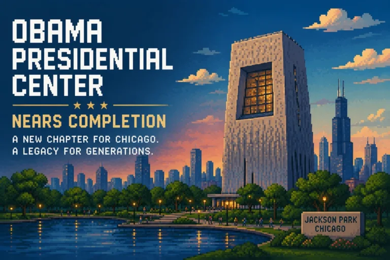 Obama Presidential Center Nears Completion as Chicago Prepares for a Historic Opening