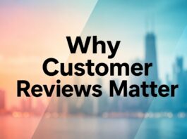 Why customer reviews matter