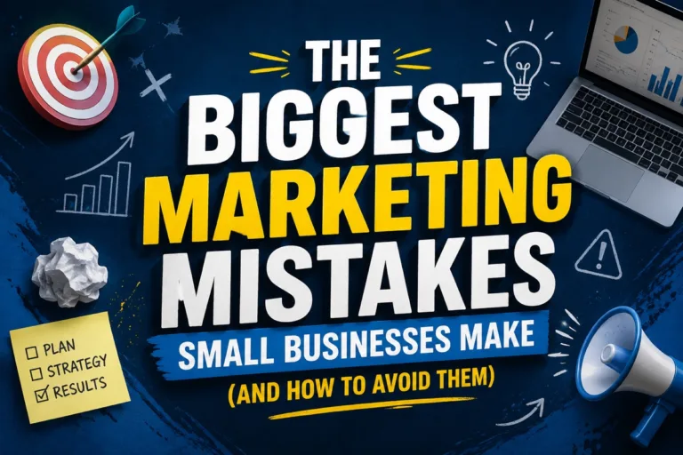 The Biggest Marketing Mistakes Small Businesses Make (And How to Avoid Them)