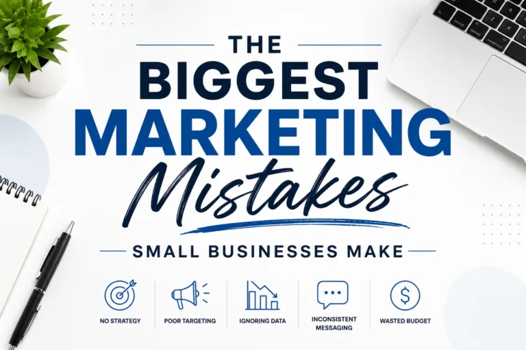 The Biggest Marketing Mistakes Small Businesses Make