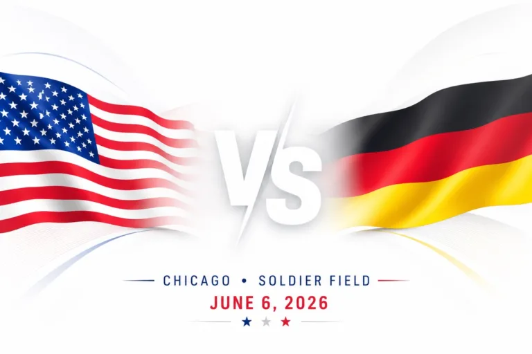 Chicago Set to Host USA vs. Germany at Soldier Field Ahead of the 2026 FIFA World Cup