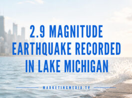 2.9 Magnitude Earthquake Recorded in Lake Michigan Near Chicago Suburbs 2.9 Magnitude Earthquake Recorded in Lake Michigan Near Chicago Suburbs