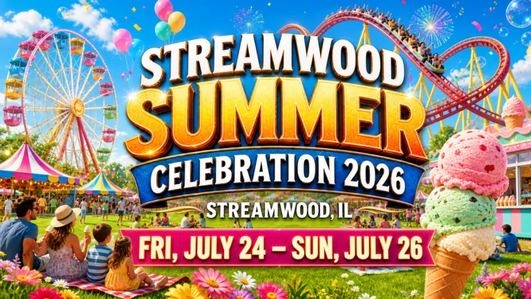 Streamwood Summer Celebration Returns July 24–26 for Its 30th Anniversary