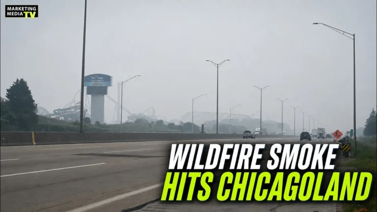 Wildfire Smoke Blankets Chicagoland, Sending Air Quality to Dangerous Levels