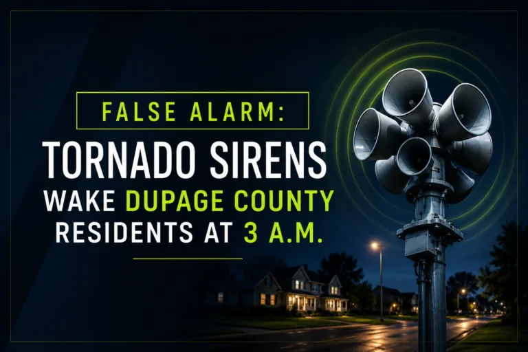 False Alarm: Tornado Sirens Wake DuPage County Residents at 3 A.M.